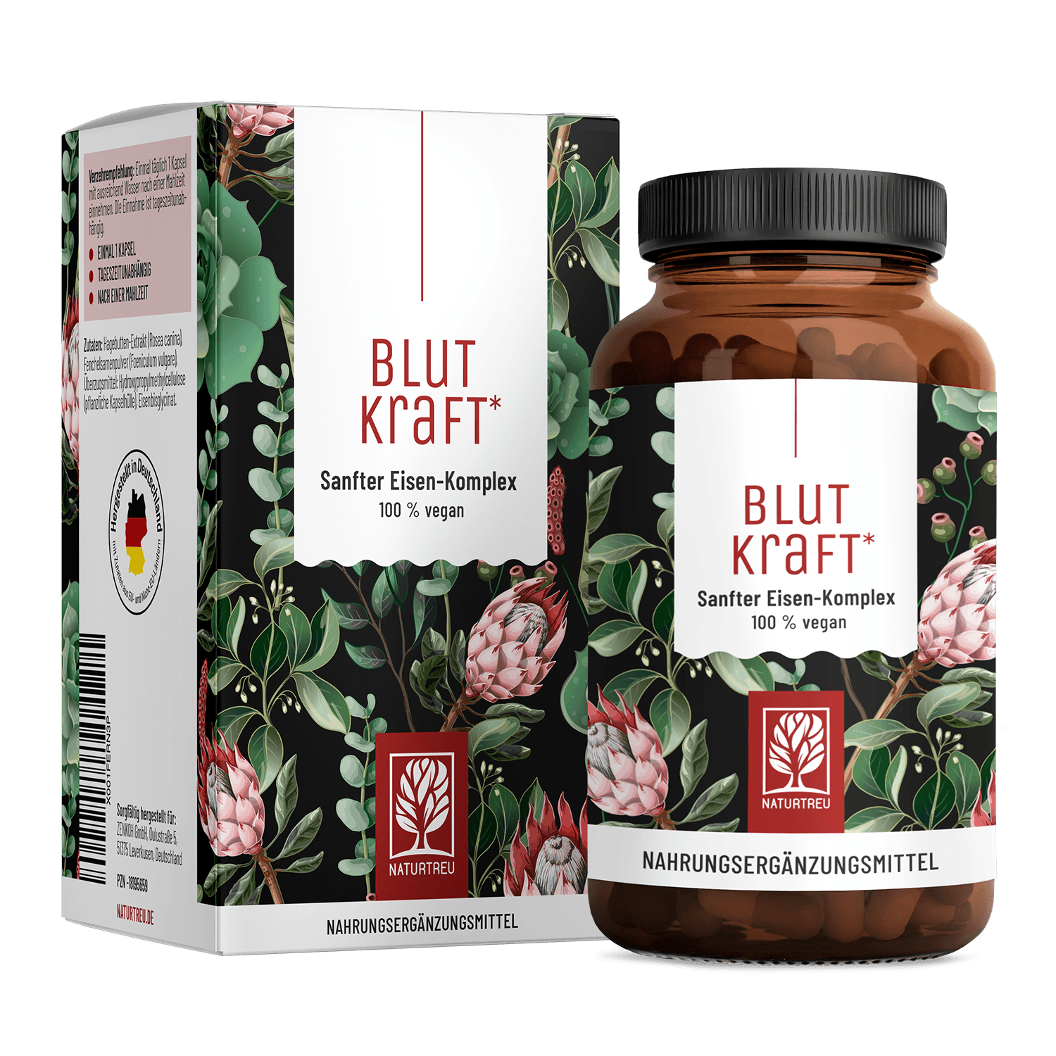 naturtreu-blutkraft-eisen-komplex-mit-fenchel-120-kapseln-vegan image 1