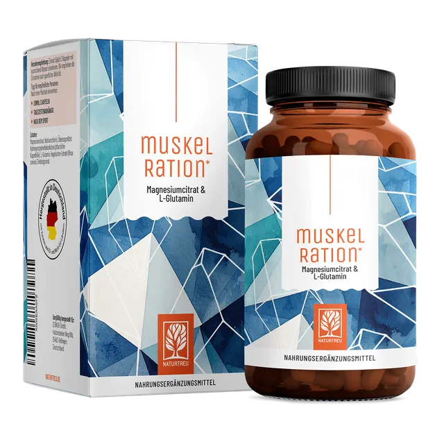 naturtreu-muskelration-magnesiumcitrat-l-glutamin-kapseln image 1
