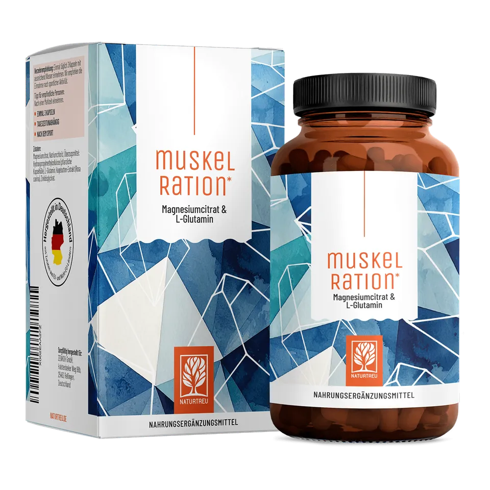 naturtreu-muskelration-magnesiumcitrat-l-glutamin-kapseln image 1