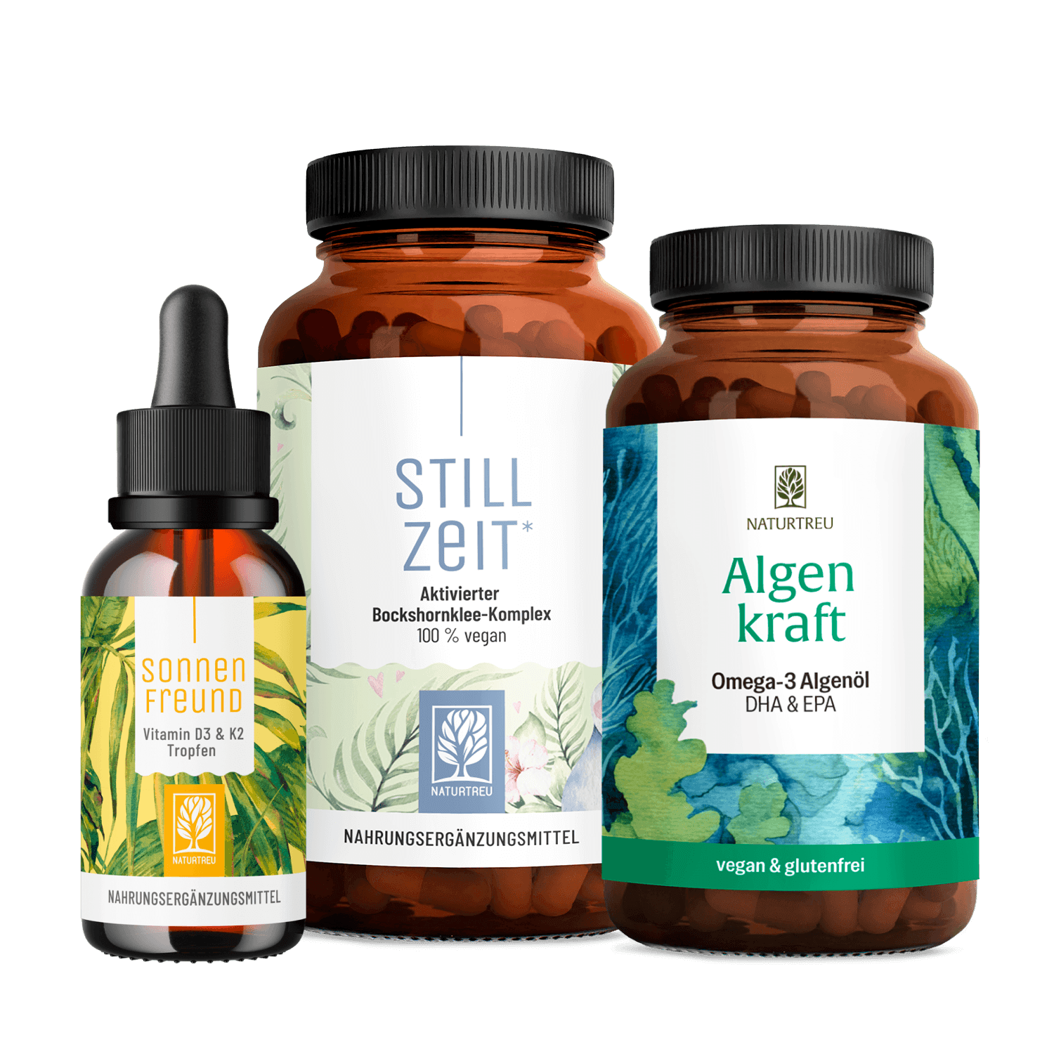 naturtreu-stillzeit-sparpaket-sonnenfreund-stillzeit-algenkraft-kapseln image 1