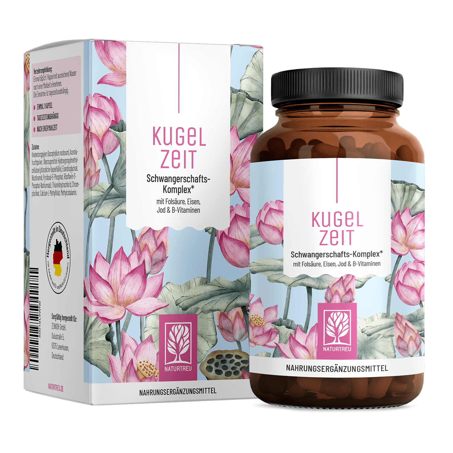 naturtreu-kugelzeit-schwangerschafts-komplex-kapseln-mit-fols-ure-eisen-jod image 1