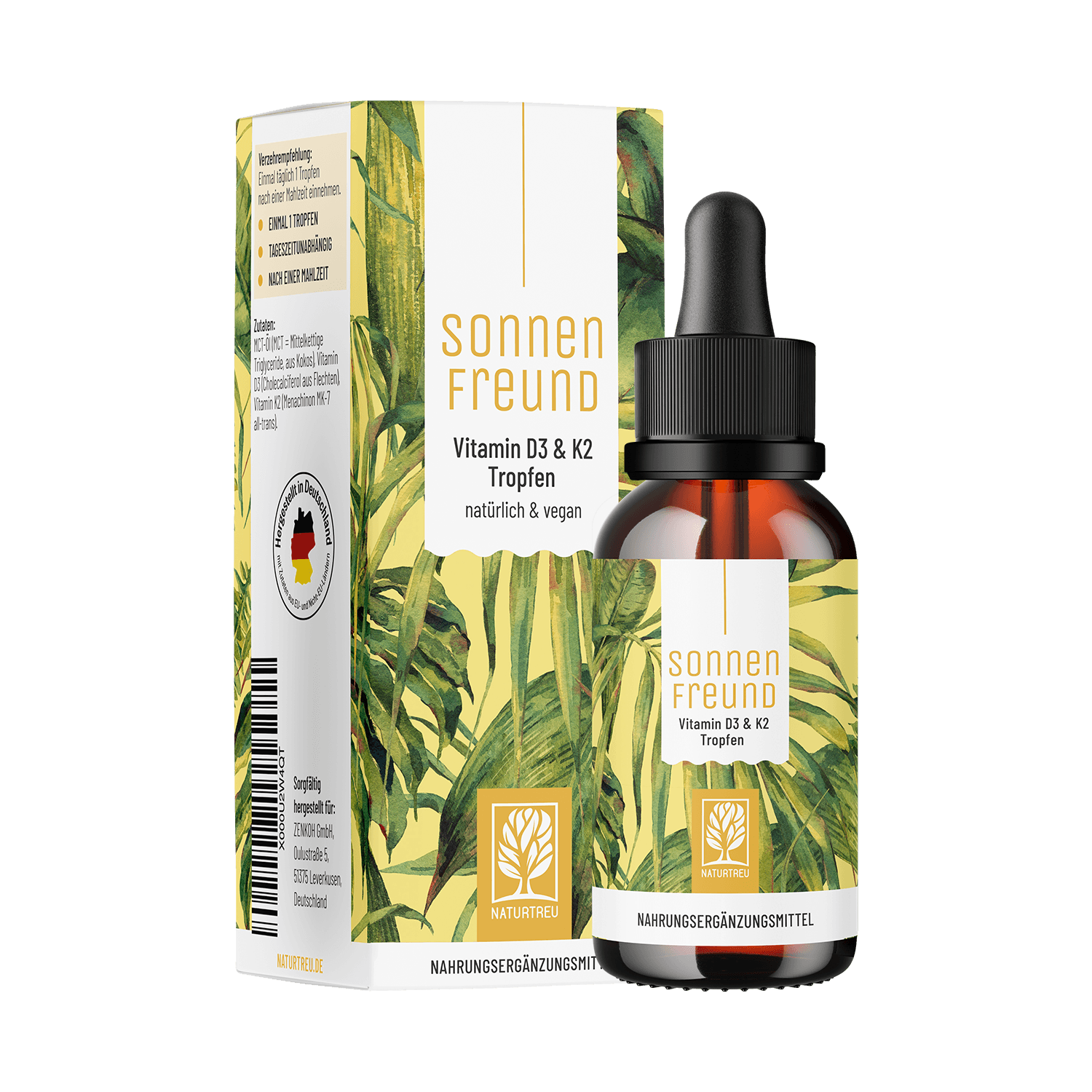naturtreu-sonnenfreund-vitamin-d3-k2-tropfen-f-r-erwachsene-1-000-i-e-30-ml image 1