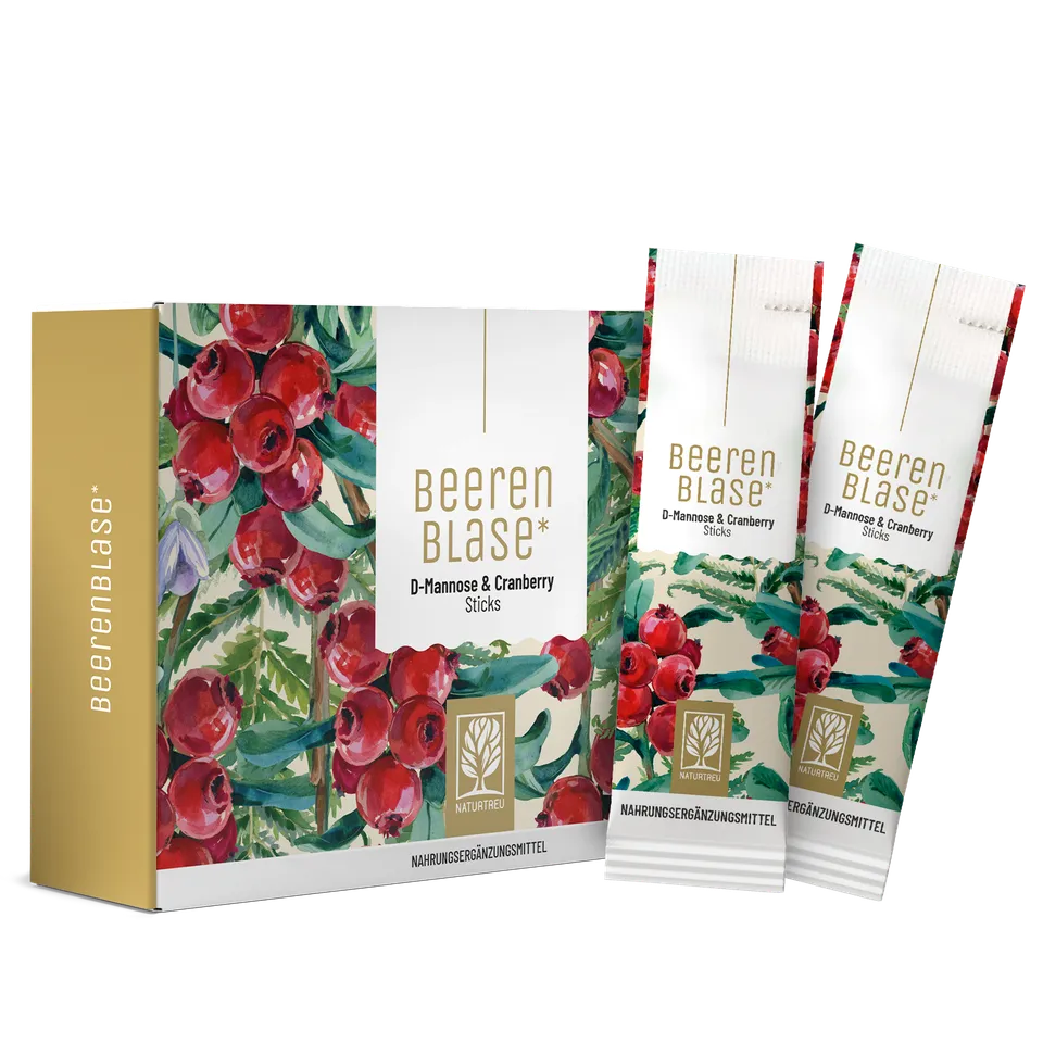 naturtreu-beerenblase-sticks-d-mannose-cranberry-k-rbiskern-getr-nkepulver image 1