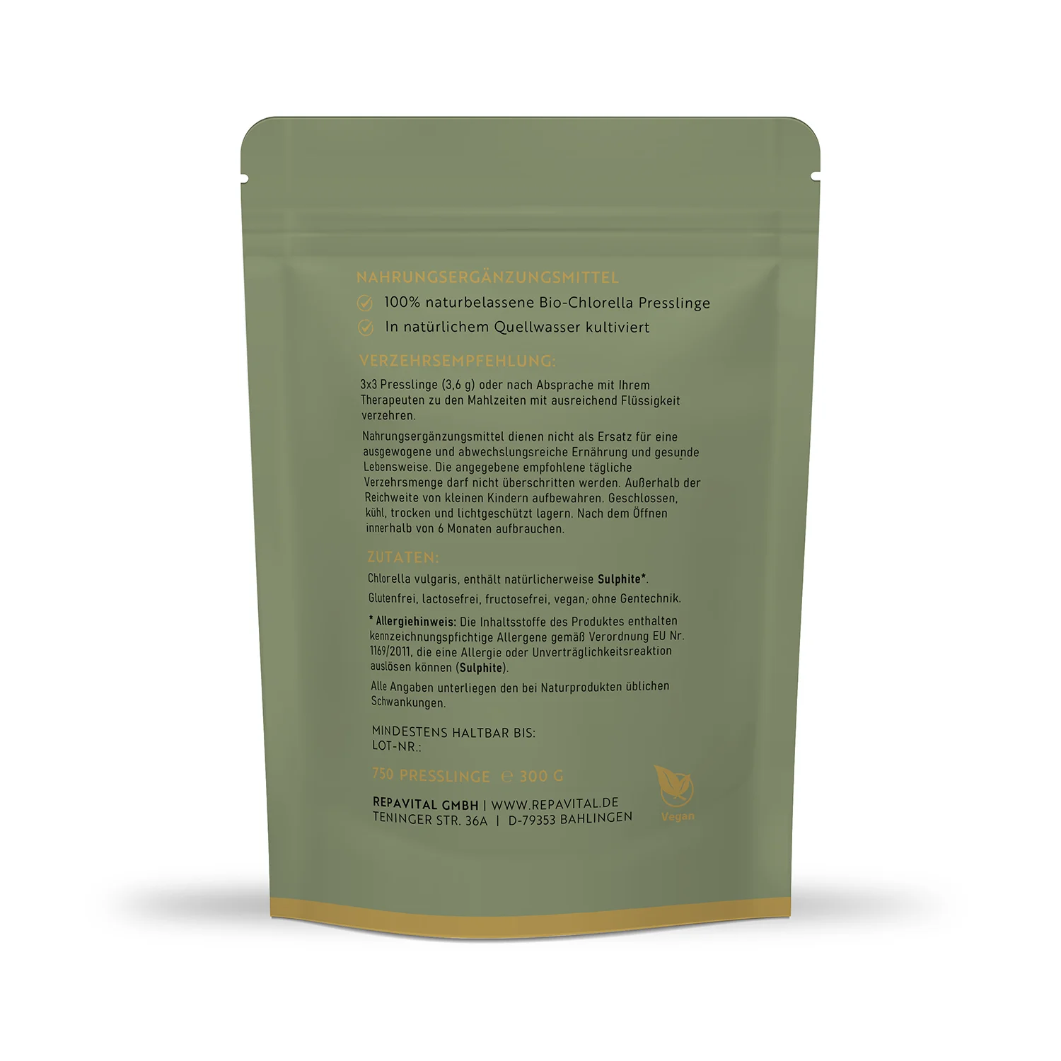 repavital-bio-chlorella-vulgaris-750-presslinge image 2