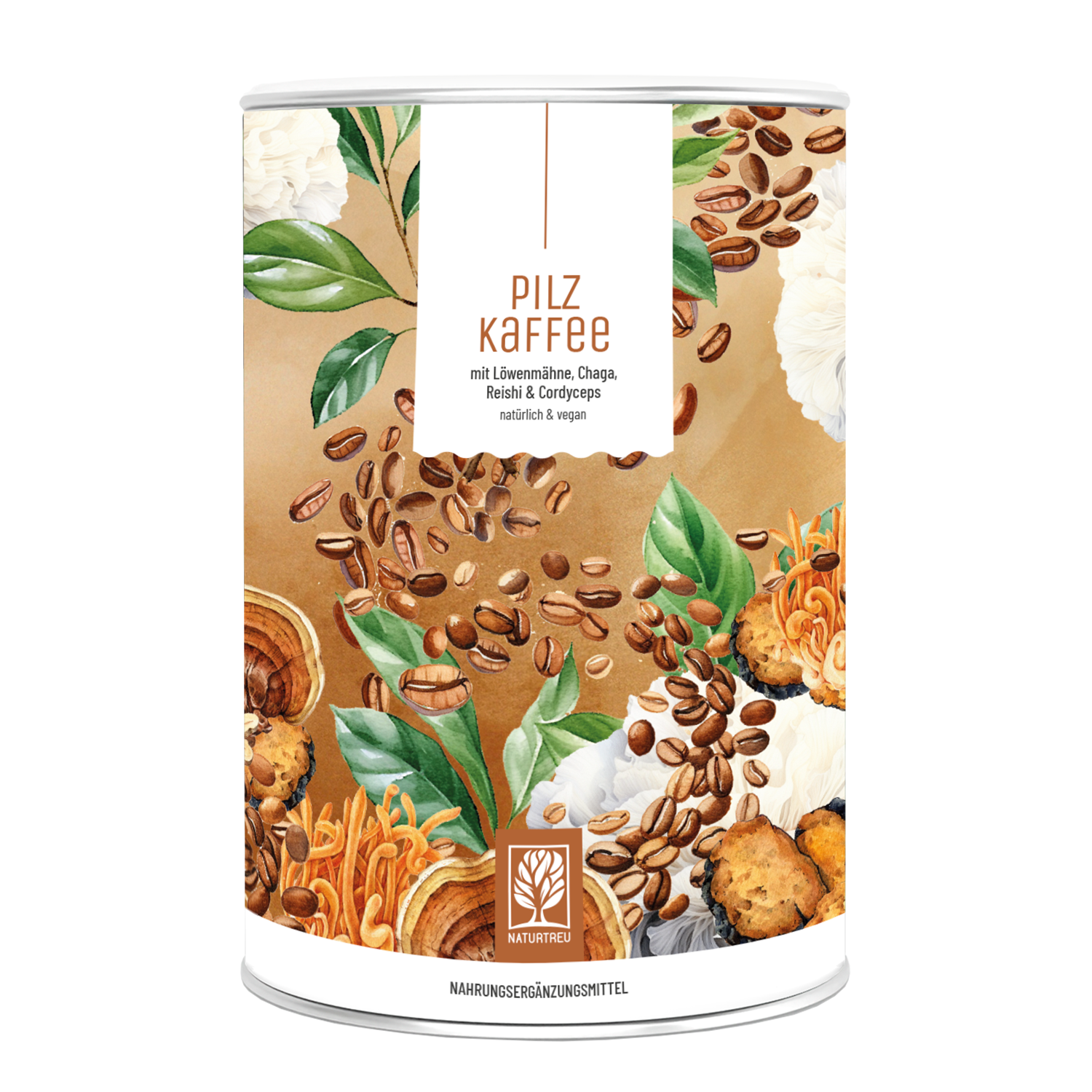 naturtreu-pilzkaffee-mit-l-wenm-hne-chaga-reishi-cordyceps image 1