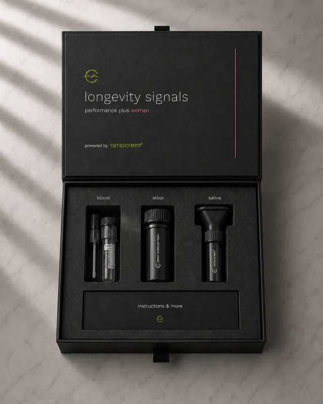 cerascreen-vital-longevity-signals-hormone-stoffwechsel-darm-testkit image 1
