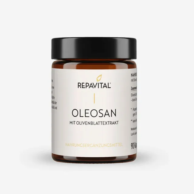 repavital-oleosan-olivenblattextrakt-mit-oleuropein-90-kapseln image 1