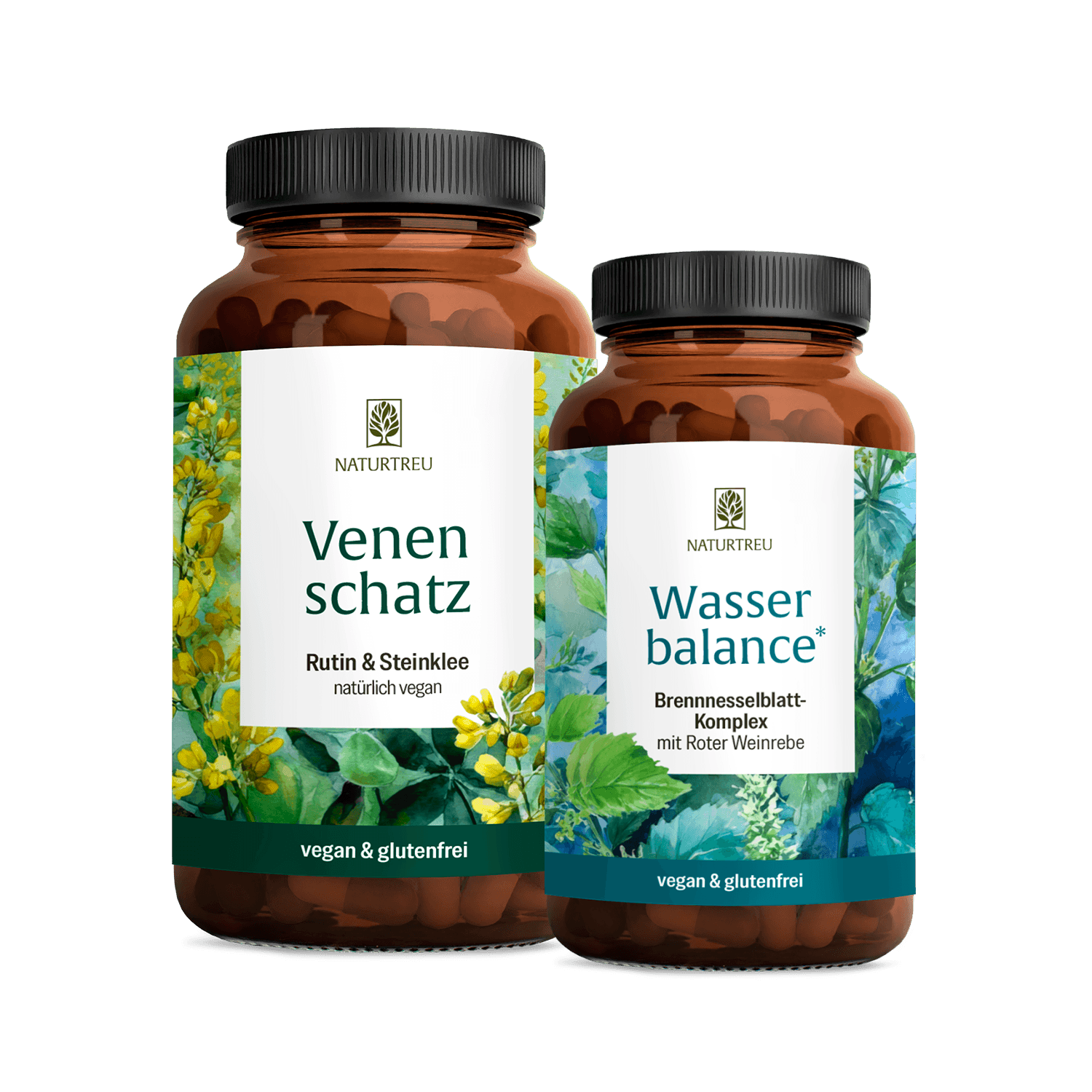 naturtreu-schwere-beine-sparpaket-wasserbalance-venenschatz-2er-set image 1