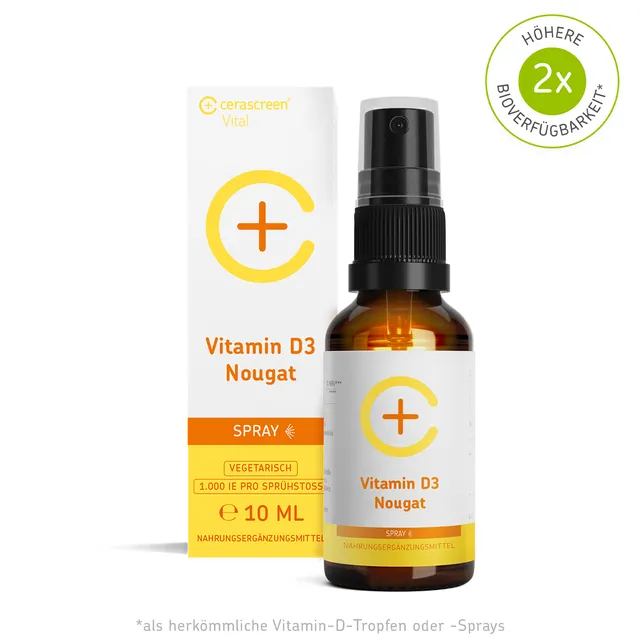 cerascreen-vital-vitamin-d-spray-d3-nougat-nahrungserg-nzung image 1