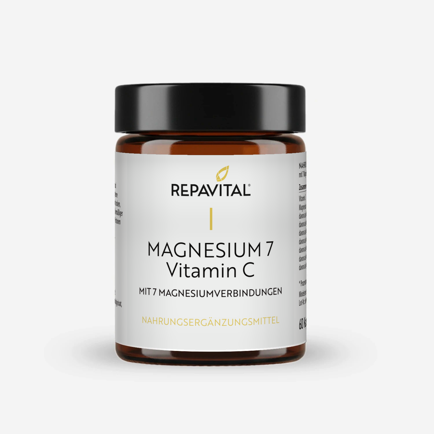 repavital-magnesium-7-vitamin-c-7-formen-60-kapseln image 1