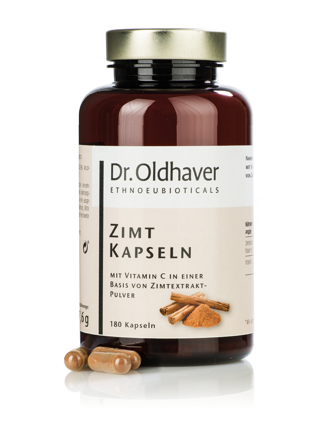dr-oldhaver-zimt-kapseln-180-kapseln-mit-ceylon-zimt image 1