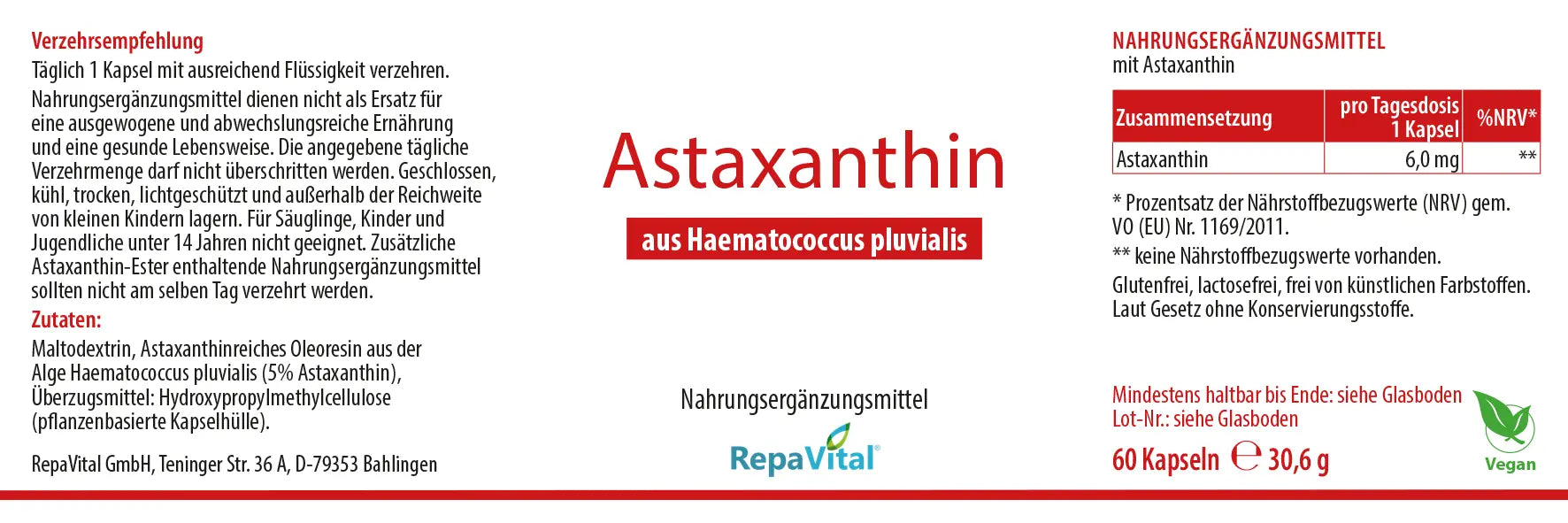 repavital-astaxanthin-6-mg-aus-haematococcus-pluvialis-60-kapseln image 2