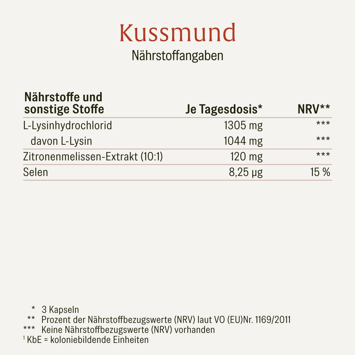 naturtreu-kussmund-l-lysin-komplex-mit-zitronenmelisse-selen-kapseln image 2