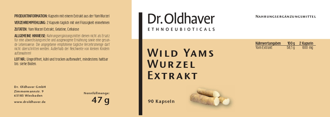 dr-oldhaver-wild-yams-wurzel-extrakt-90-kapseln image 2