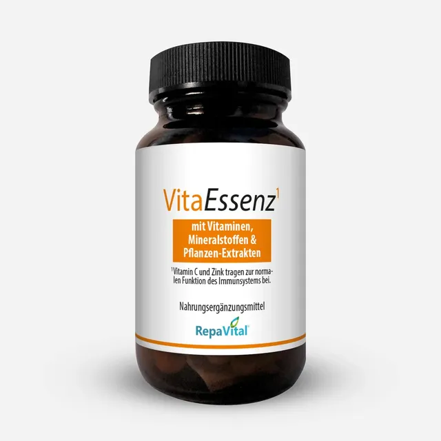 repavital-vitaessenz-multivitamin-mit-q10-pflanzenextrakten-60-kapseln image 1