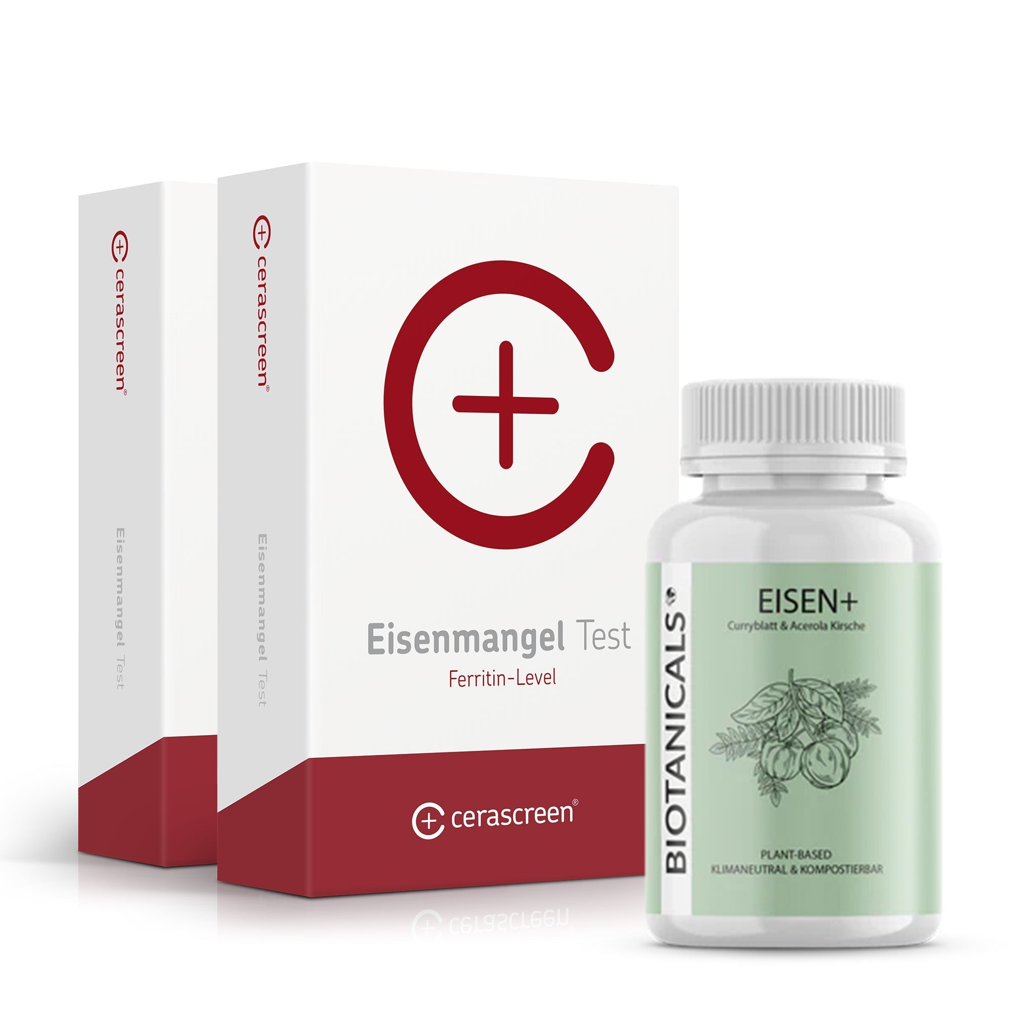 cerascreen-vital-eisen-set-test-supplement-kombi-paket-kapseln image 2