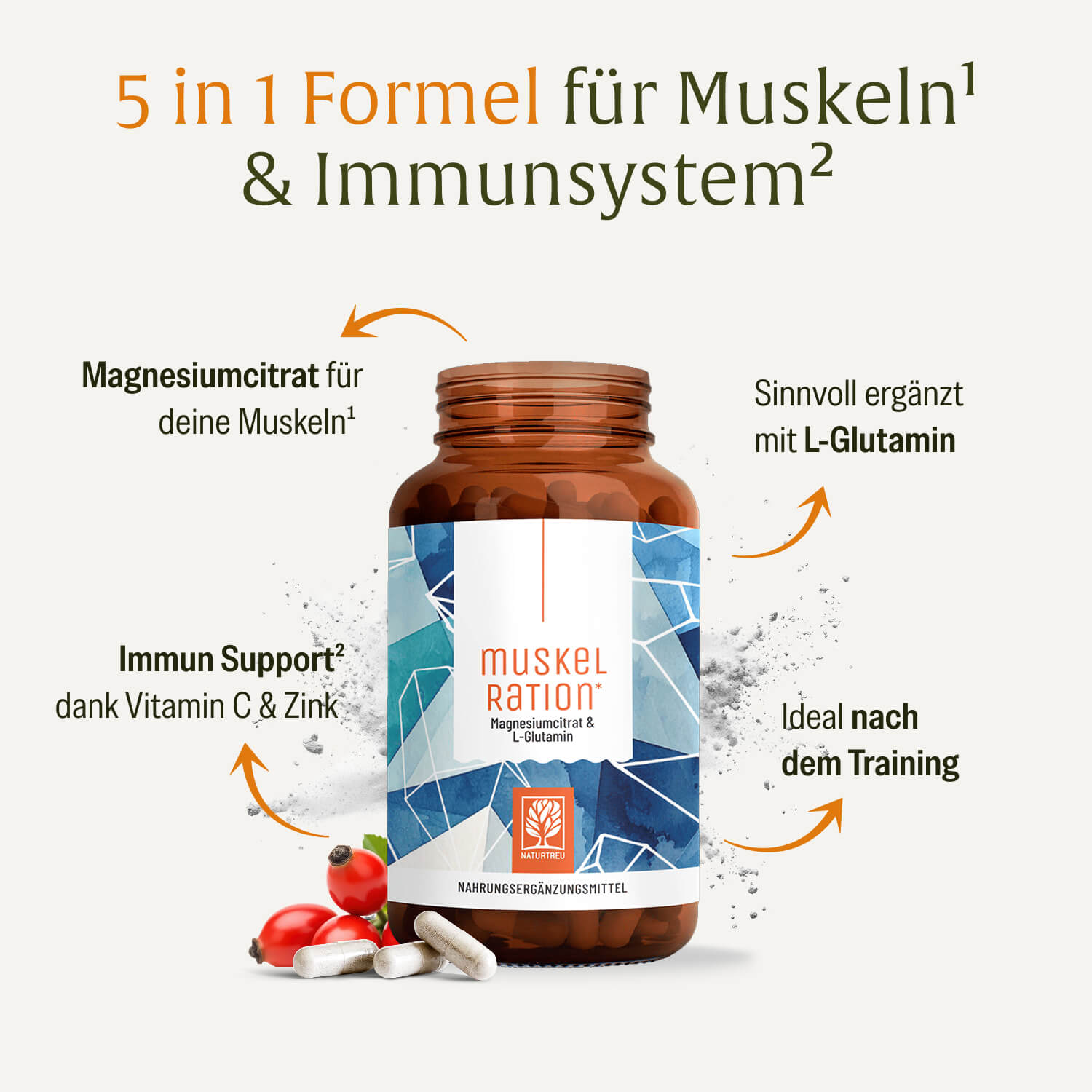 naturtreu-muskelration-magnesiumcitrat-l-glutamin-kapseln image 3