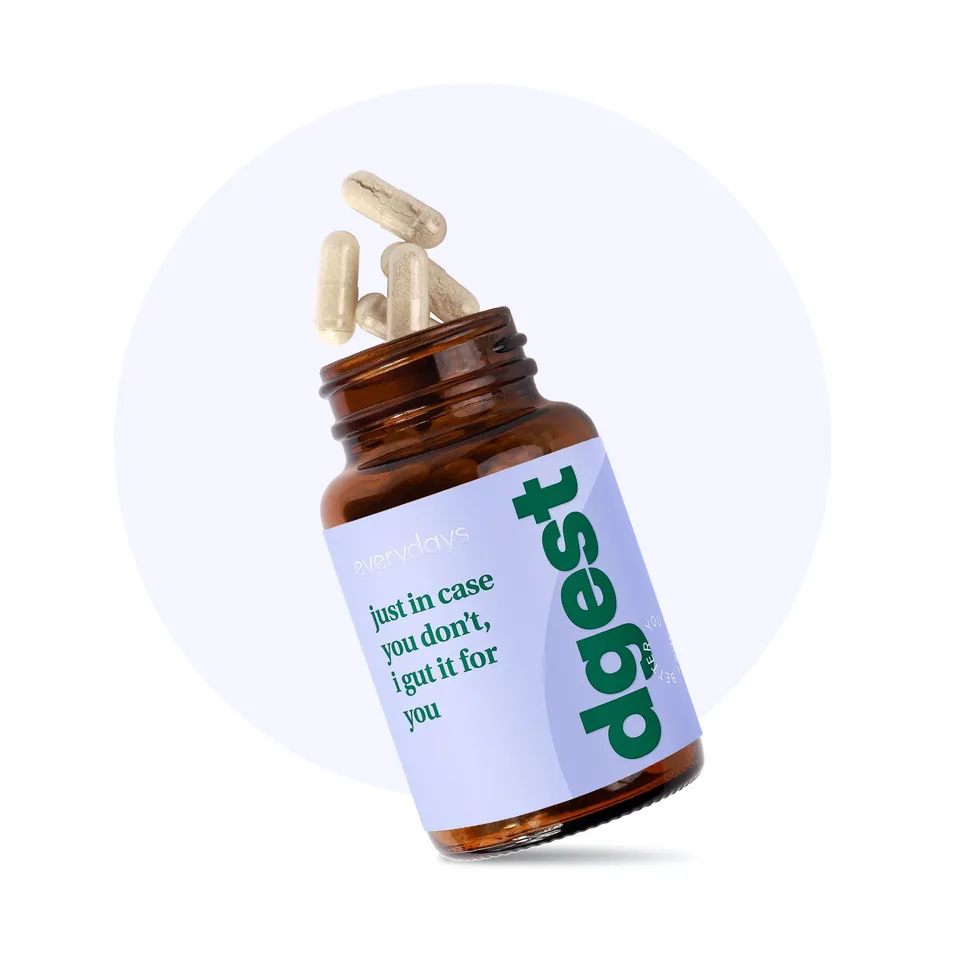 everydays-dgest-verdauungskomplex-mit-enzymen-betain-kapseln image 1