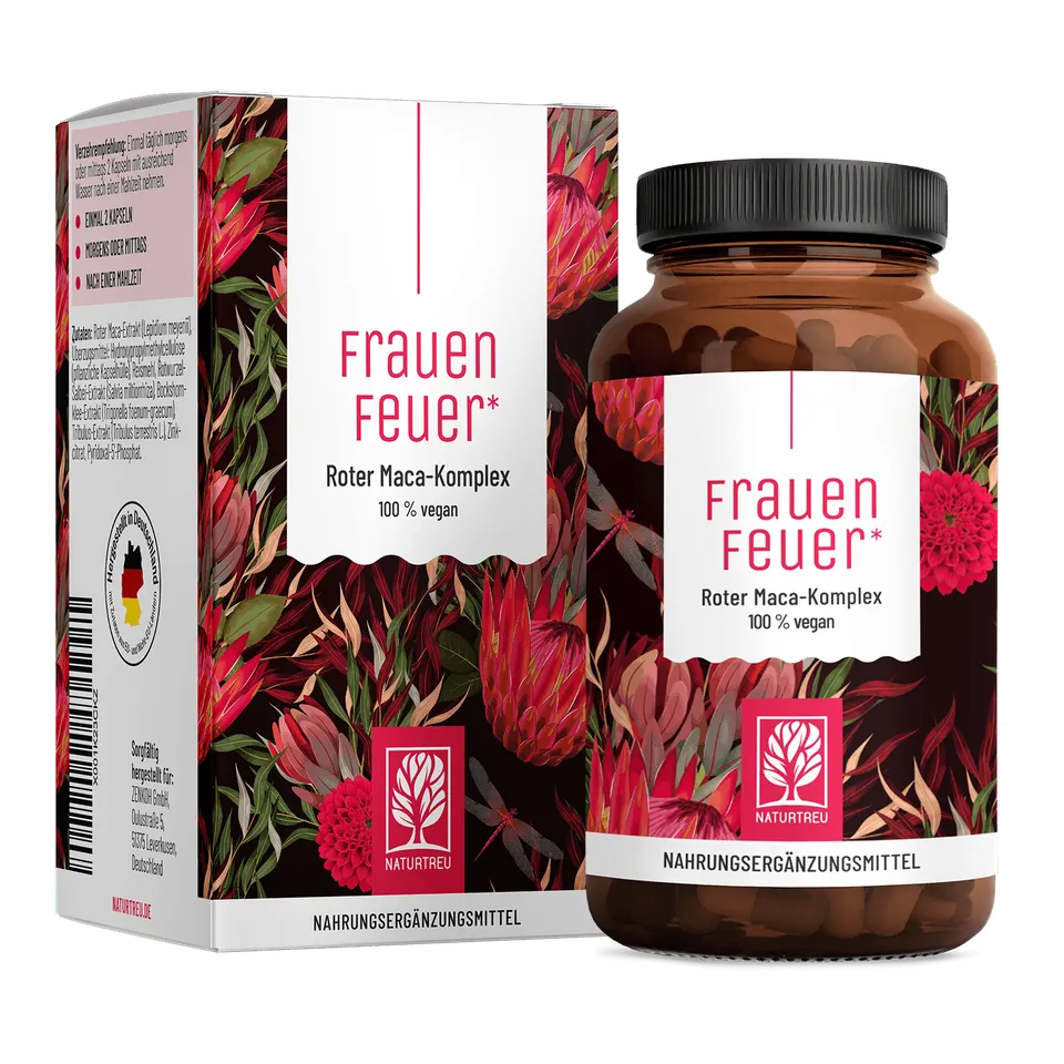 naturtreu-frauenfeuer-roter-maca-komplex-kapseln-mit-b6-und-zink image 1