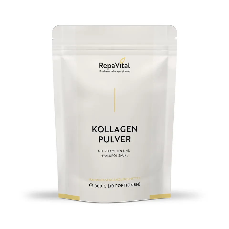 repavital-kollagenpulver-kollagenhydrolysat-mit-hyaluron-300-g-vanille image 1
