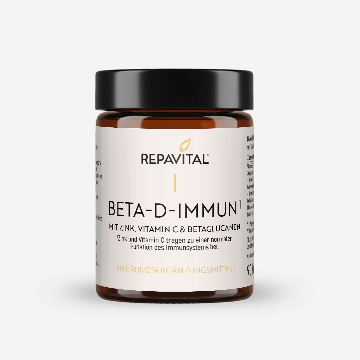 repavital-beta-d-immun-beta-glucane-pilzextrakte-90-kapseln image 1